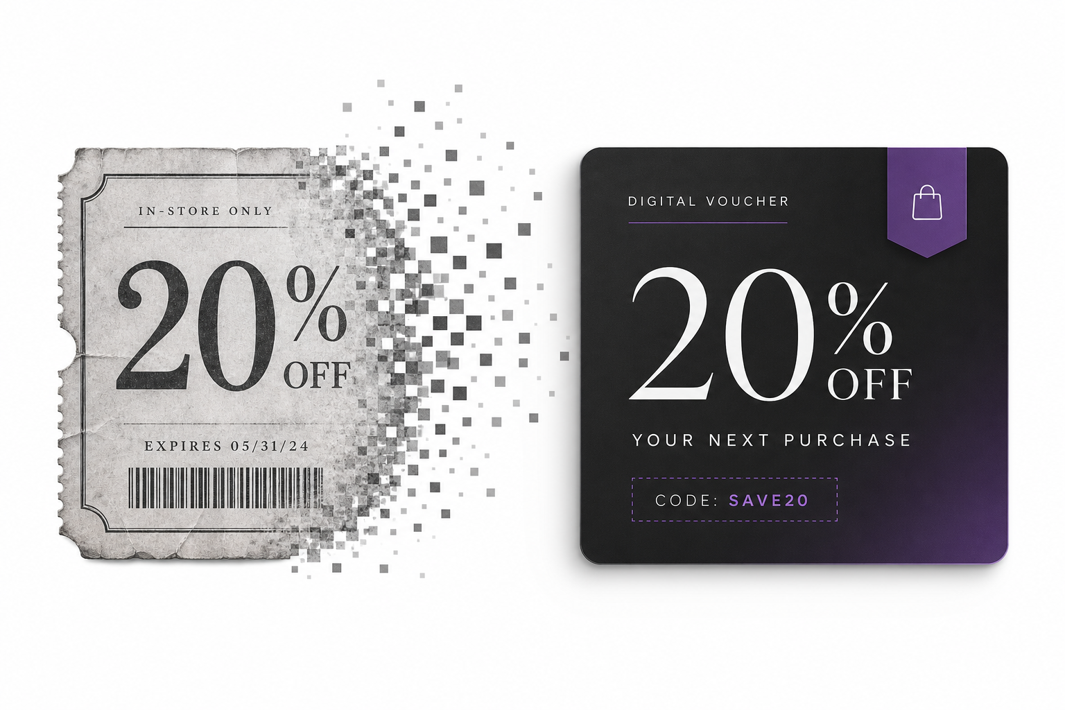 Traditional vs Digital Vouchers
